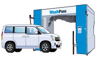 洗車のサブスク washpass