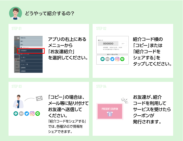 お友達紹介キャンペーン