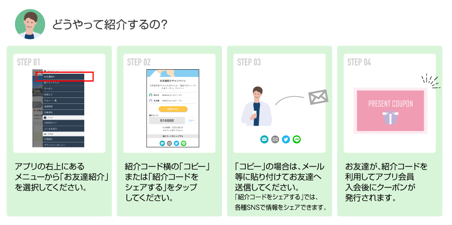 お友達紹介キャンペーン